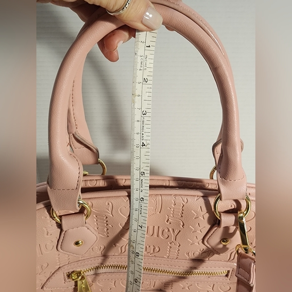 Juicy Couture Pink Taffy Daydreamer satchel. - Picture 14 of 15